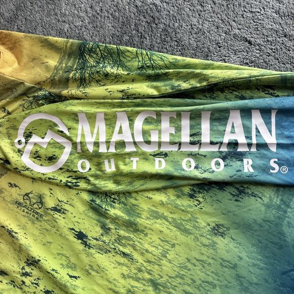Magellan Outdoors Shirt Fish Gear Long Sleeve Kids Large Cooling 14-16‎ Lrg - Picture 6 of 7